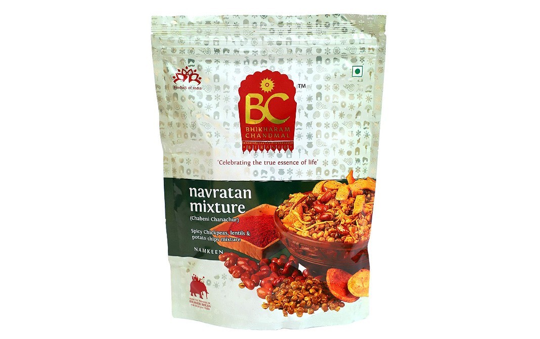 Bhikharam Chandmal Navratan Mixture (Chabeni Chanachur)   Pack  400 grams